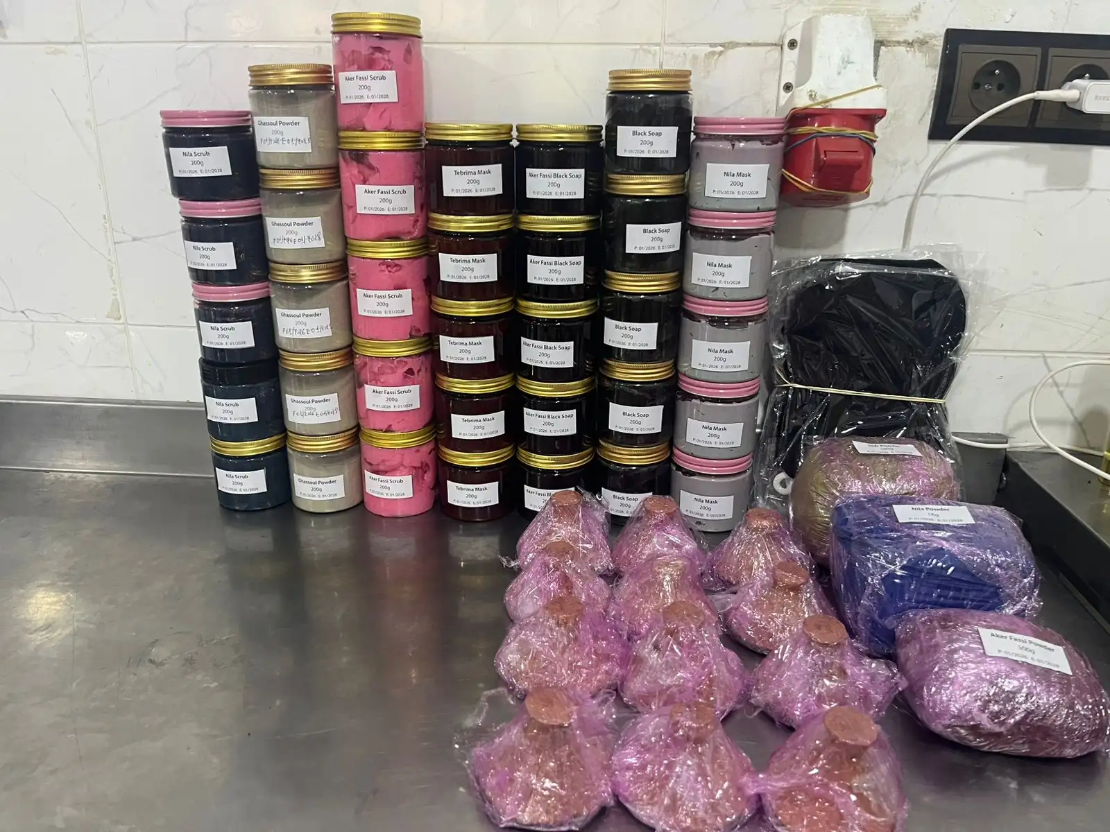 Morocco Cosmetic factory — bulk Moroccan cosmetic products ready for export